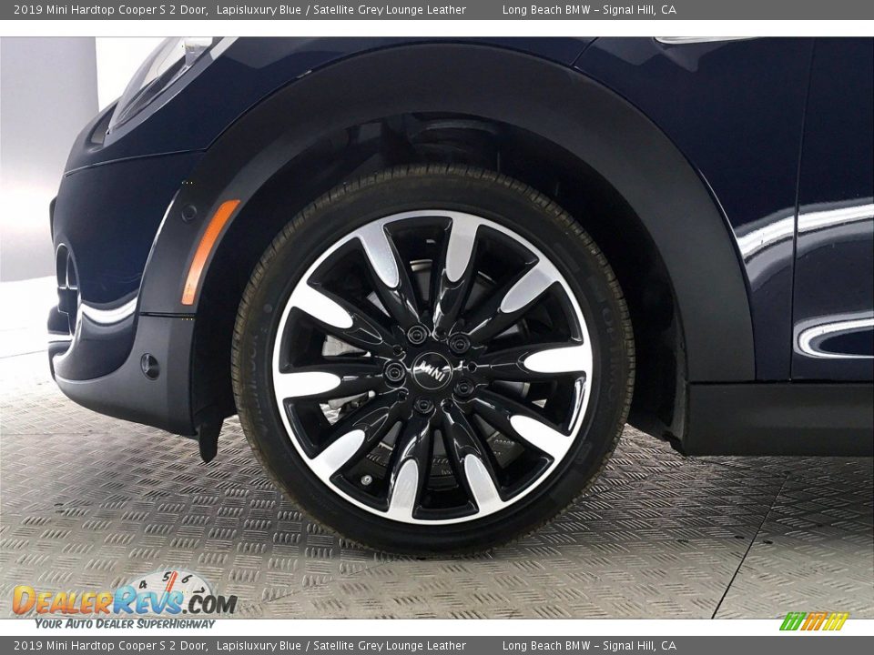2019 Mini Hardtop Cooper S 2 Door Lapisluxury Blue / Satellite Grey Lounge Leather Photo #8