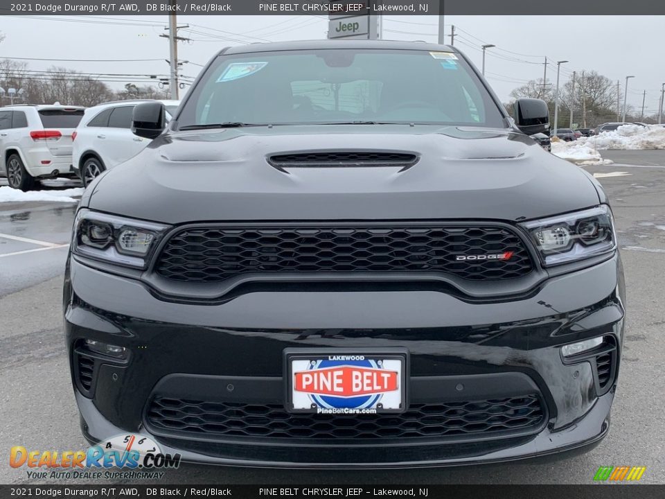 2021 Dodge Durango R/T AWD DB Black / Red/Black Photo #3