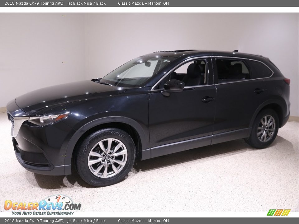 2018 Mazda CX-9 Touring AWD Jet Black Mica / Black Photo #3