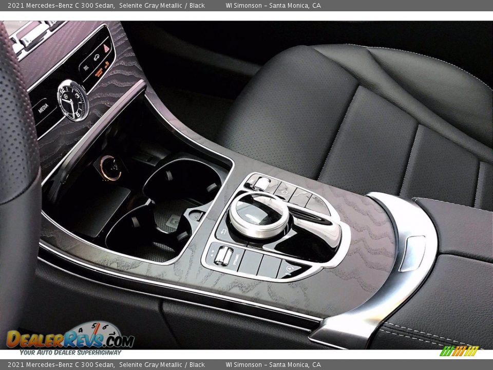 2021 Mercedes-Benz C 300 Sedan Selenite Gray Metallic / Black Photo #6