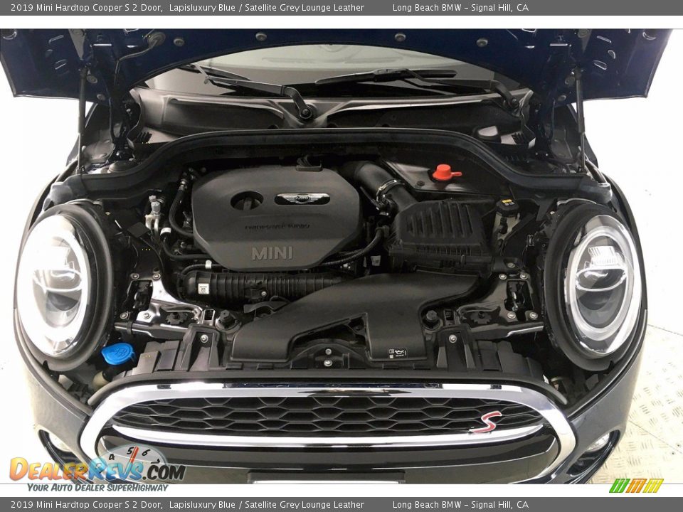 2019 Mini Hardtop Cooper S 2 Door Lapisluxury Blue / Satellite Grey Lounge Leather Photo #9
