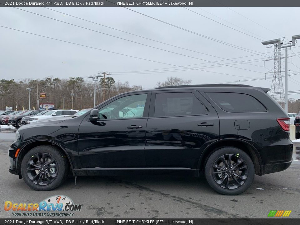 2021 Dodge Durango R/T AWD DB Black / Red/Black Photo #4