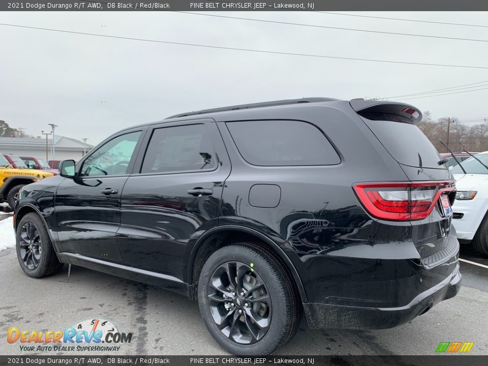 2021 Dodge Durango R/T AWD DB Black / Red/Black Photo #6