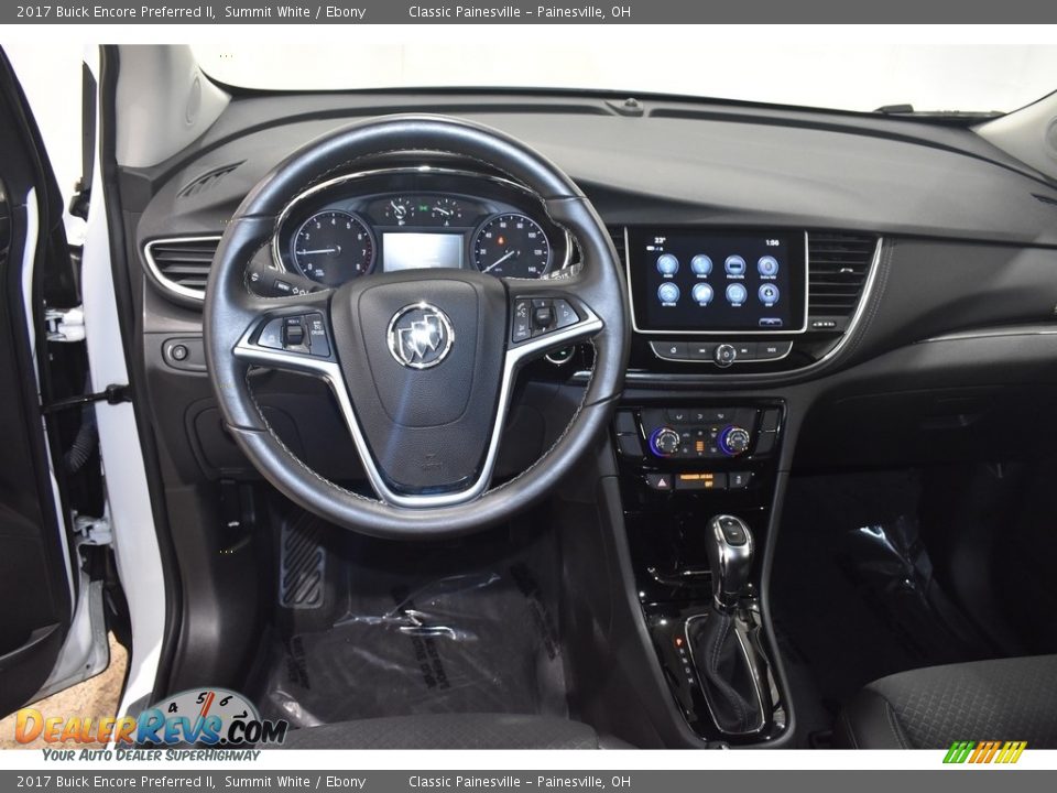 2017 Buick Encore Preferred II Summit White / Ebony Photo #12