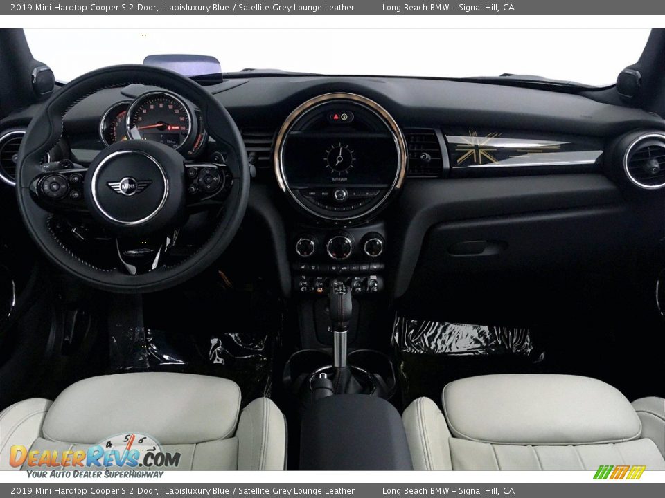 2019 Mini Hardtop Cooper S 2 Door Lapisluxury Blue / Satellite Grey Lounge Leather Photo #15