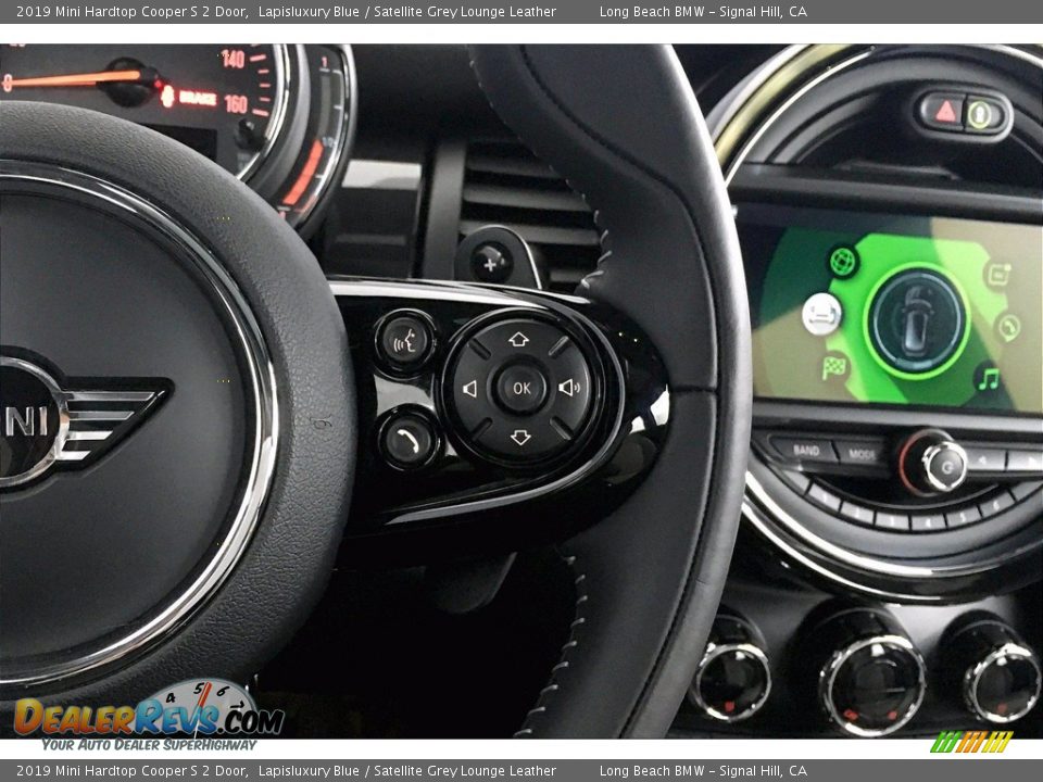 2019 Mini Hardtop Cooper S 2 Door Lapisluxury Blue / Satellite Grey Lounge Leather Photo #19