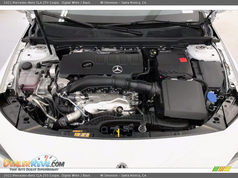 2021 Mercedes-Benz CLA 250 Coupe Digital White / Black Photo #8