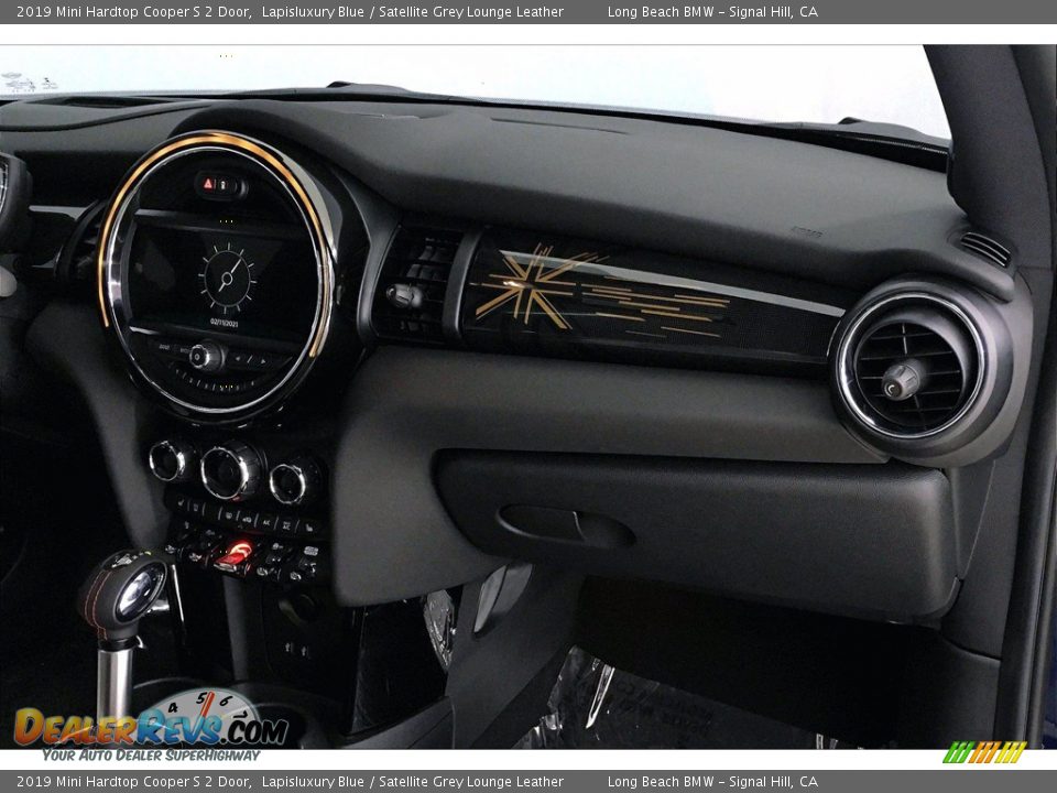 2019 Mini Hardtop Cooper S 2 Door Lapisluxury Blue / Satellite Grey Lounge Leather Photo #22