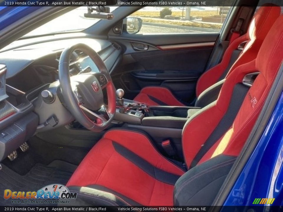 Front Seat of 2019 Honda Civic Type R Photo #7