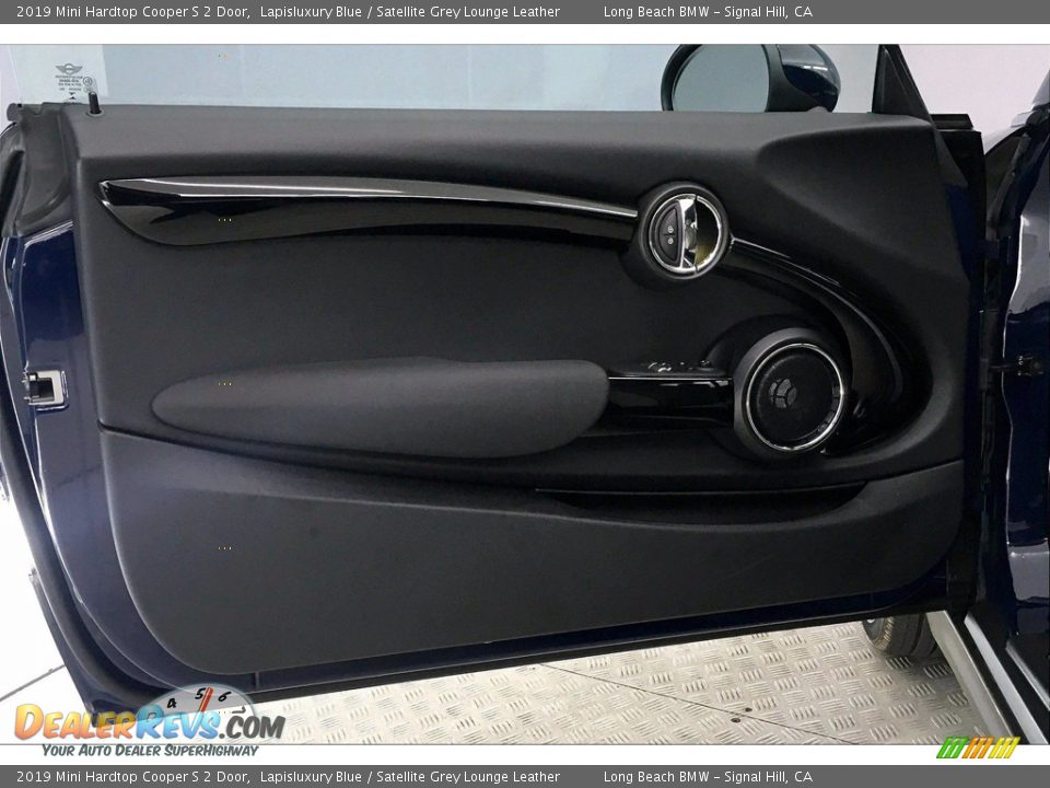 2019 Mini Hardtop Cooper S 2 Door Lapisluxury Blue / Satellite Grey Lounge Leather Photo #23