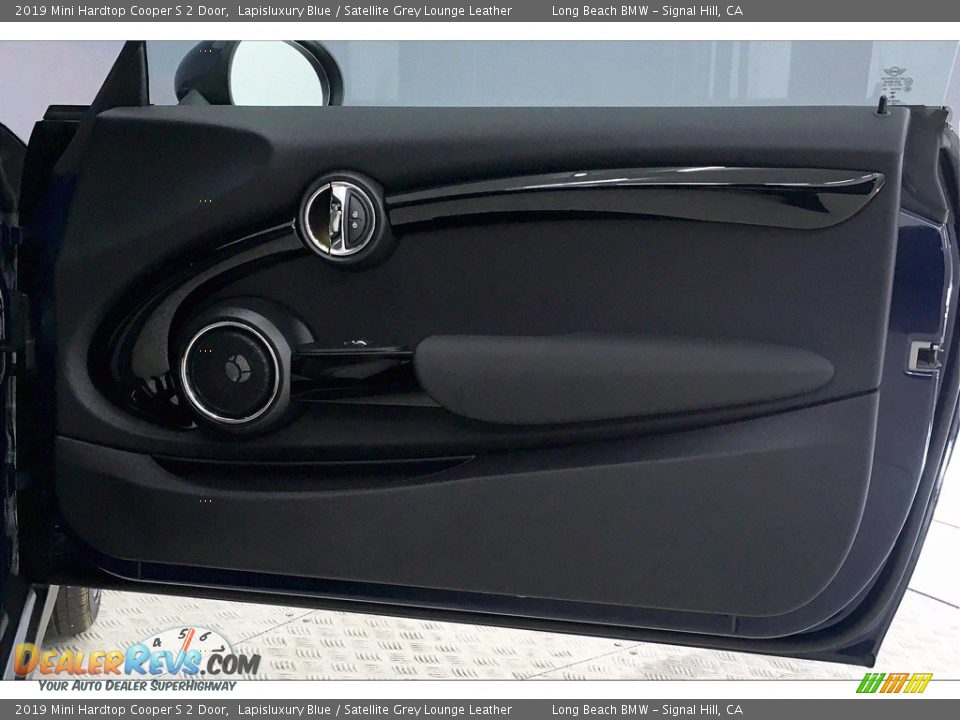 2019 Mini Hardtop Cooper S 2 Door Lapisluxury Blue / Satellite Grey Lounge Leather Photo #24