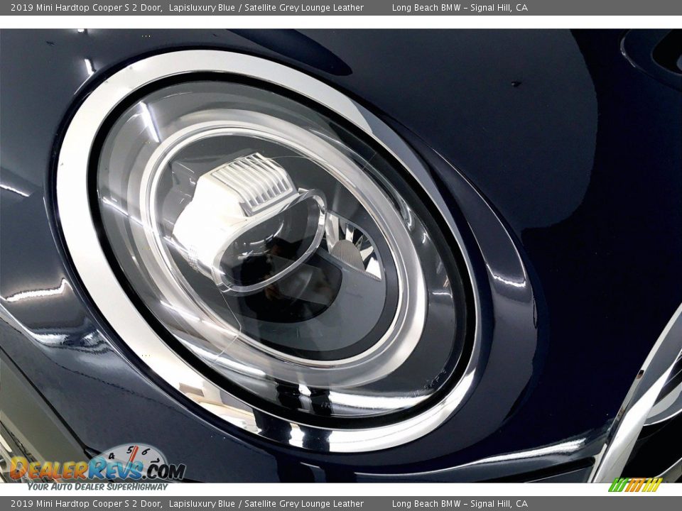 2019 Mini Hardtop Cooper S 2 Door Lapisluxury Blue / Satellite Grey Lounge Leather Photo #25