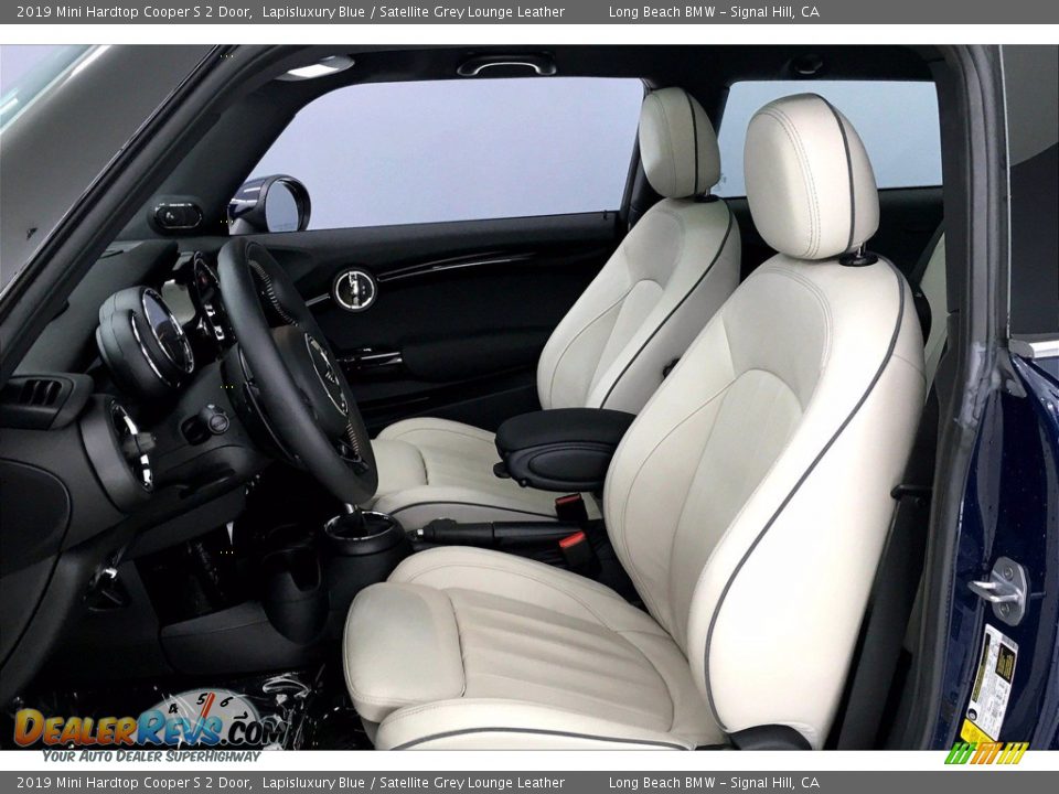 2019 Mini Hardtop Cooper S 2 Door Lapisluxury Blue / Satellite Grey Lounge Leather Photo #27