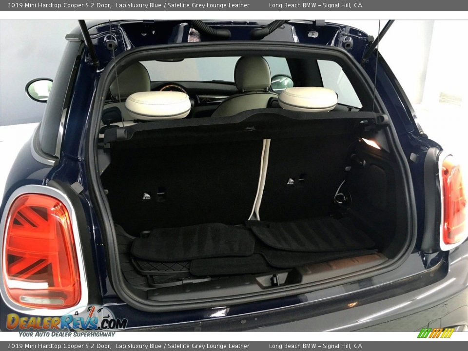 2019 Mini Hardtop Cooper S 2 Door Lapisluxury Blue / Satellite Grey Lounge Leather Photo #31