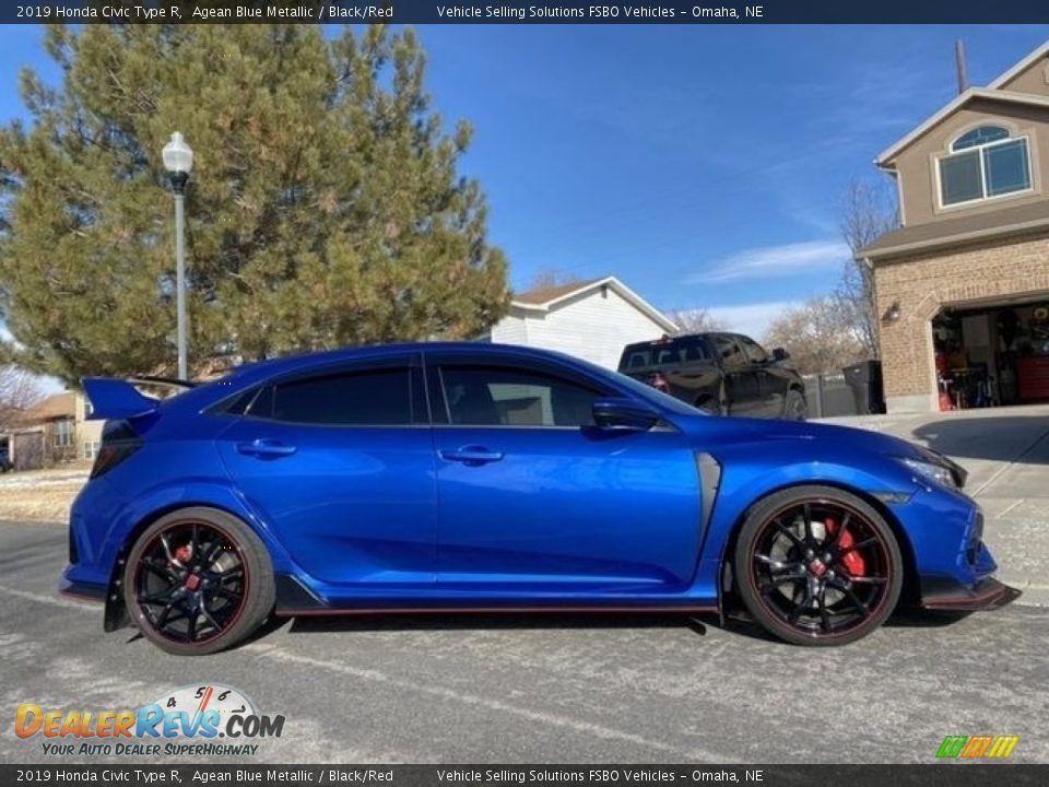 Agean Blue Metallic 2019 Honda Civic Type R Photo #16