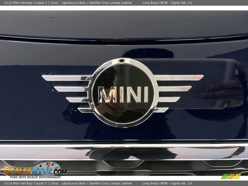 2019 Mini Hardtop Cooper S 2 Door Lapisluxury Blue / Satellite Grey Lounge Leather Photo #32
