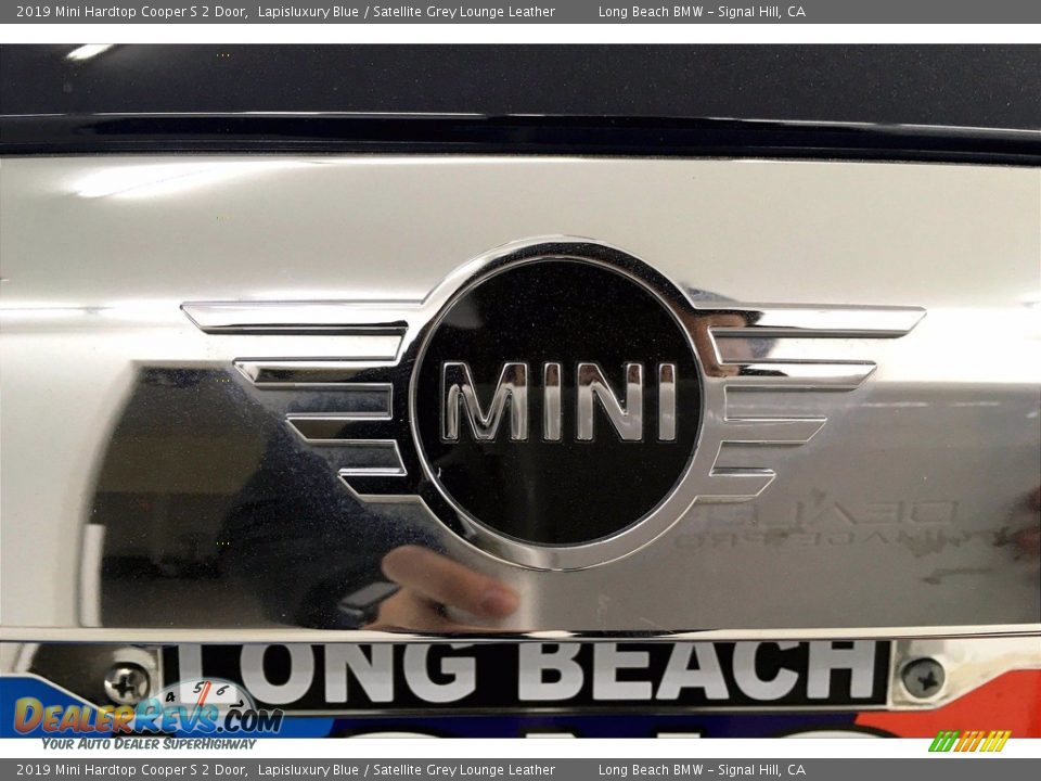 2019 Mini Hardtop Cooper S 2 Door Lapisluxury Blue / Satellite Grey Lounge Leather Photo #33