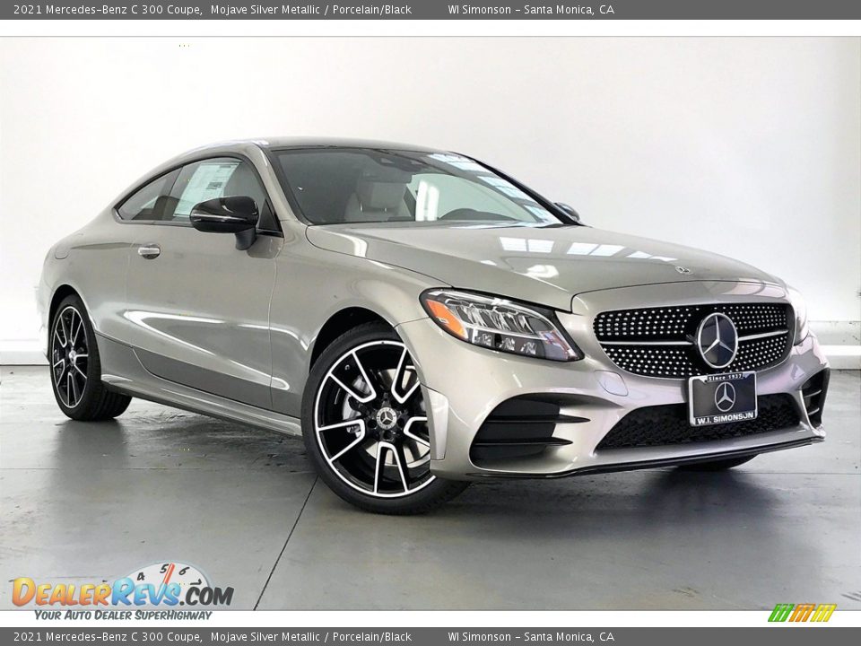 Front 3/4 View of 2021 Mercedes-Benz C 300 Coupe Photo #12