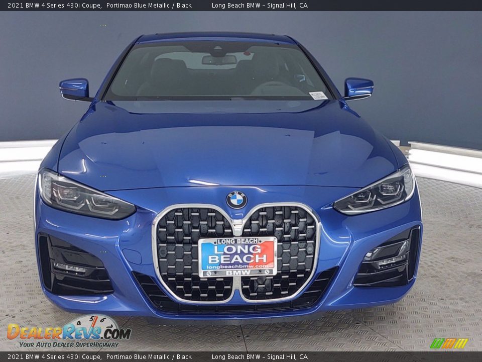 2021 BMW 4 Series 430i Coupe Portimao Blue Metallic / Black Photo #2
