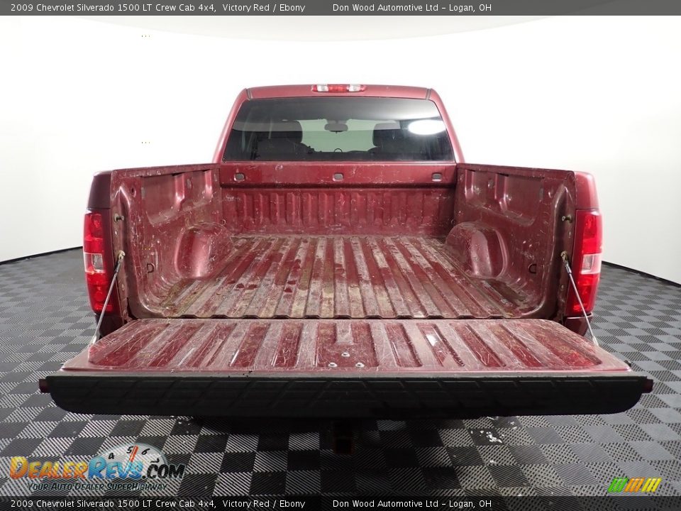 2009 Chevrolet Silverado 1500 LT Crew Cab 4x4 Victory Red / Ebony Photo #13