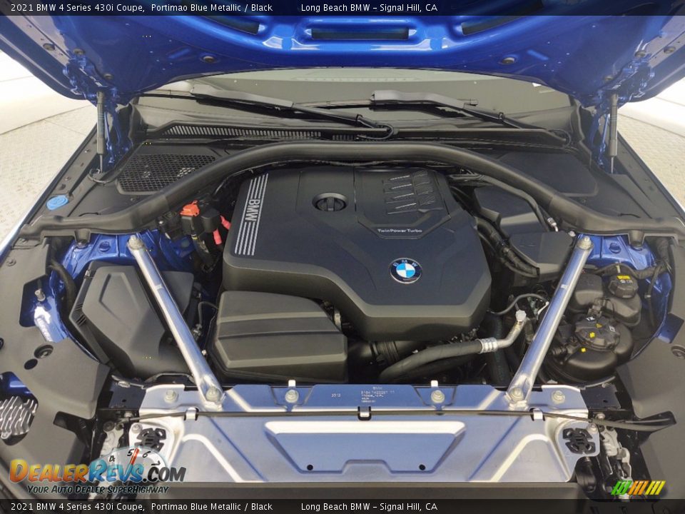 2021 BMW 4 Series 430i Coupe 2.0 Liter DI TwinPower Turbocharged DOHC 16-Valve VVT 4 Cylinder Engine Photo #19