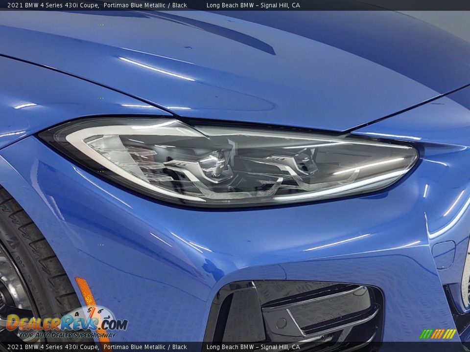 2021 BMW 4 Series 430i Coupe Portimao Blue Metallic / Black Photo #20