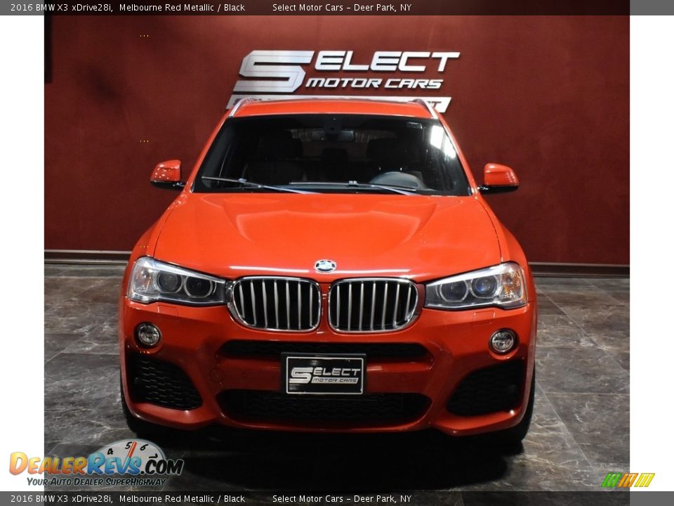 2016 BMW X3 xDrive28i Melbourne Red Metallic / Black Photo #2