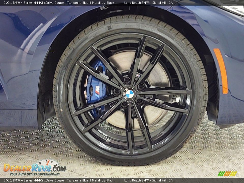 2021 BMW 4 Series M440i xDrive Coupe Tanzanite Blue II Metallic / Black Photo #3
