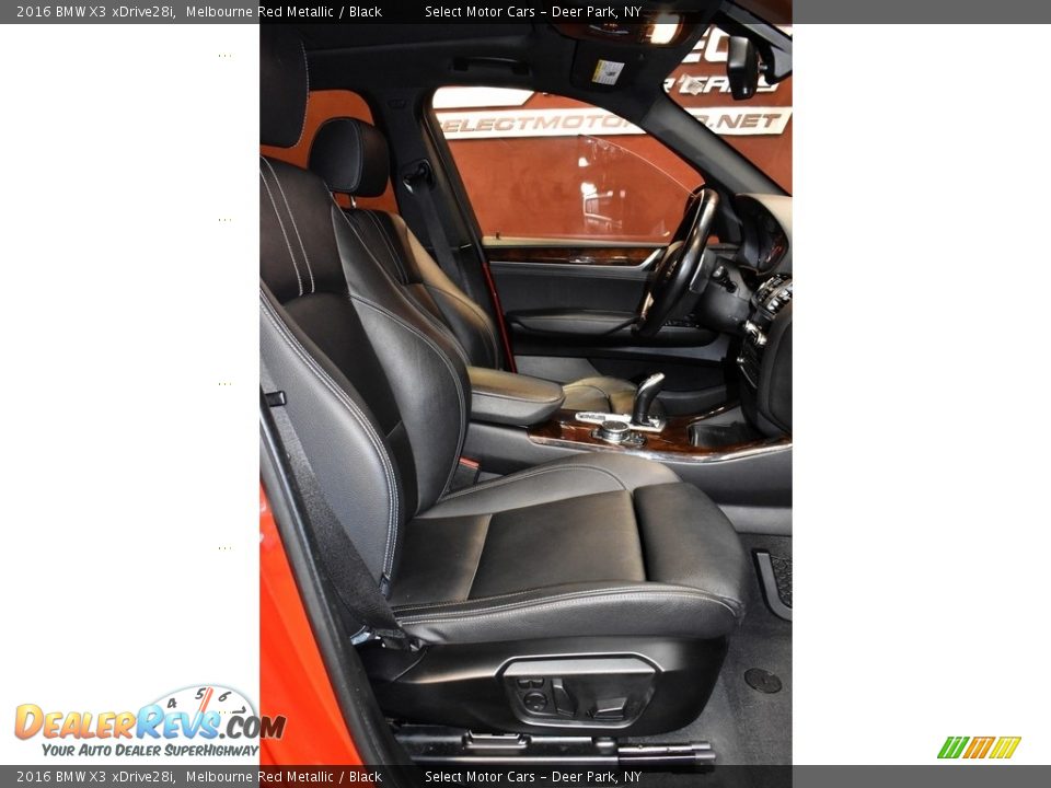 2016 BMW X3 xDrive28i Melbourne Red Metallic / Black Photo #13