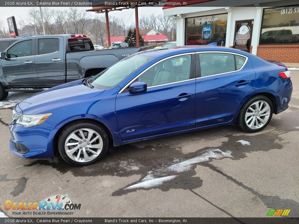 2016 Acura ILX Catalina Blue Pearl / Graystone Photo #1