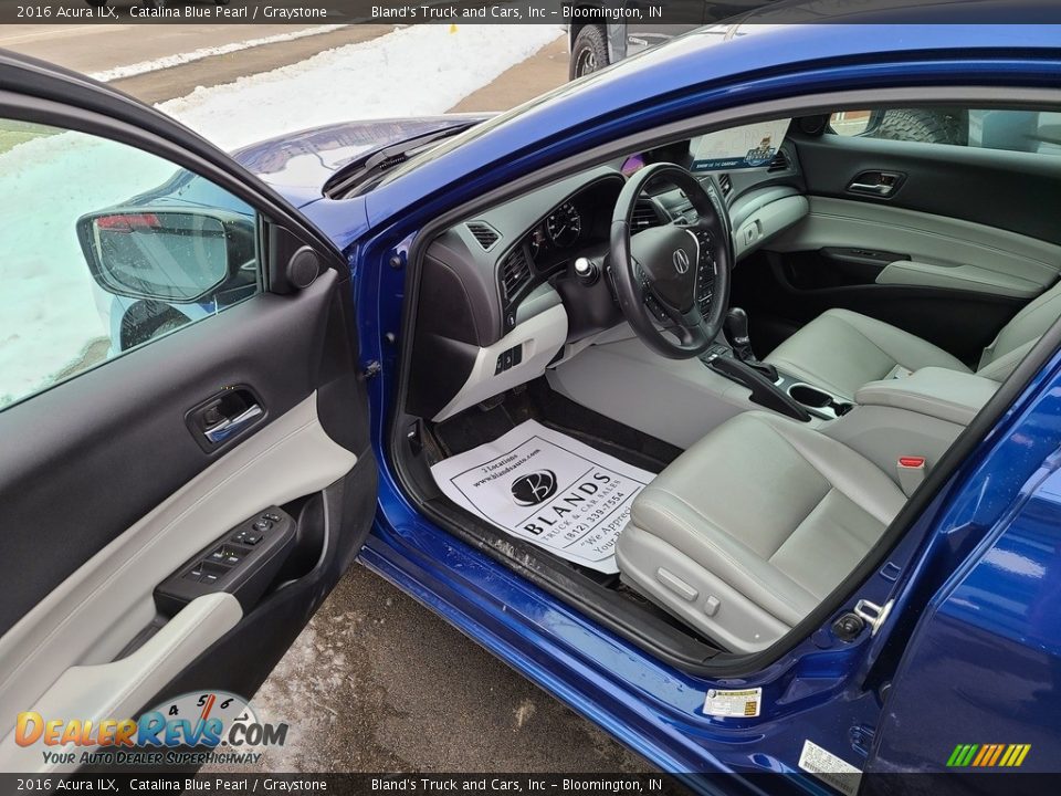 2016 Acura ILX Catalina Blue Pearl / Graystone Photo #2