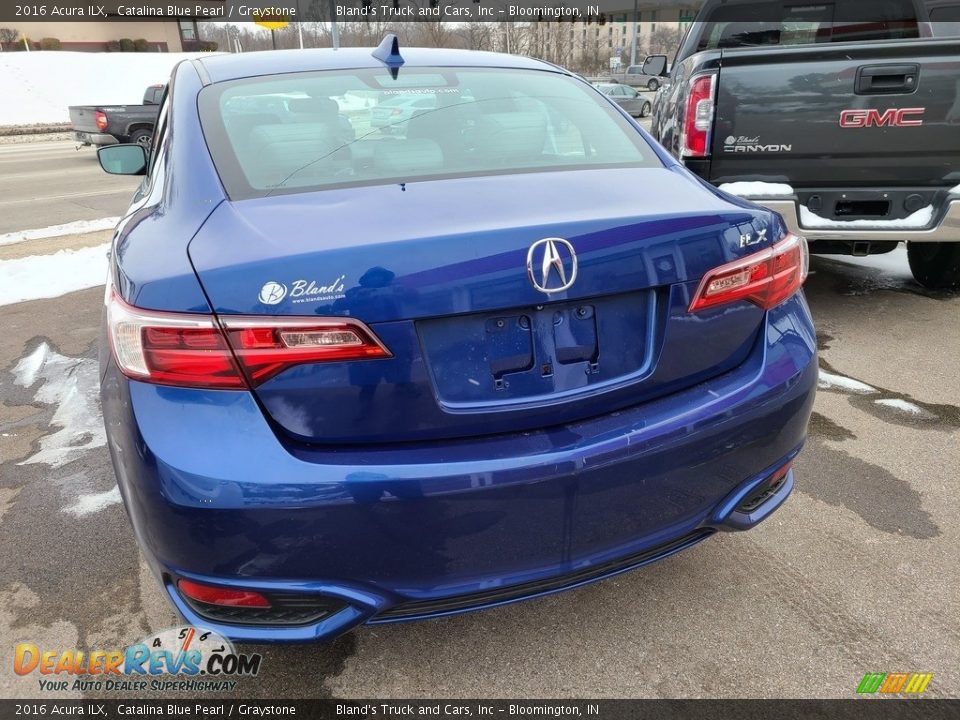 2016 Acura ILX Catalina Blue Pearl / Graystone Photo #3