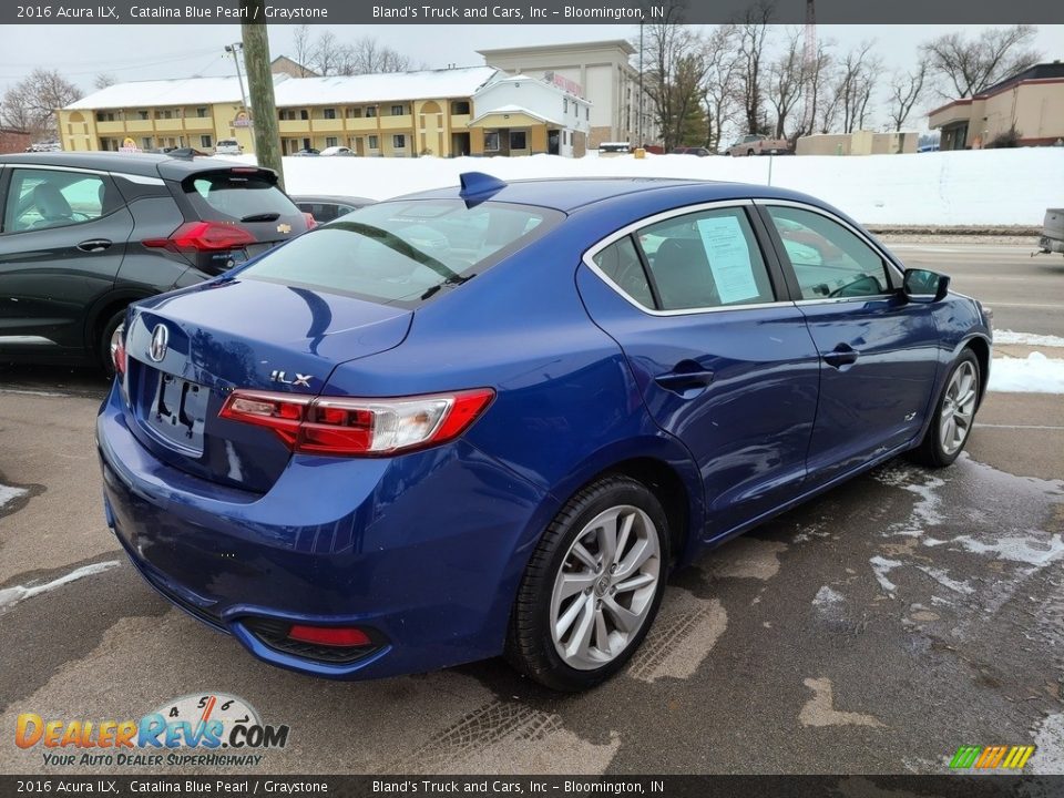 2016 Acura ILX Catalina Blue Pearl / Graystone Photo #4