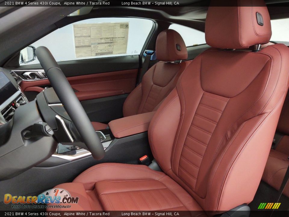 Front Seat of 2021 BMW 4 Series 430i Coupe Photo #6