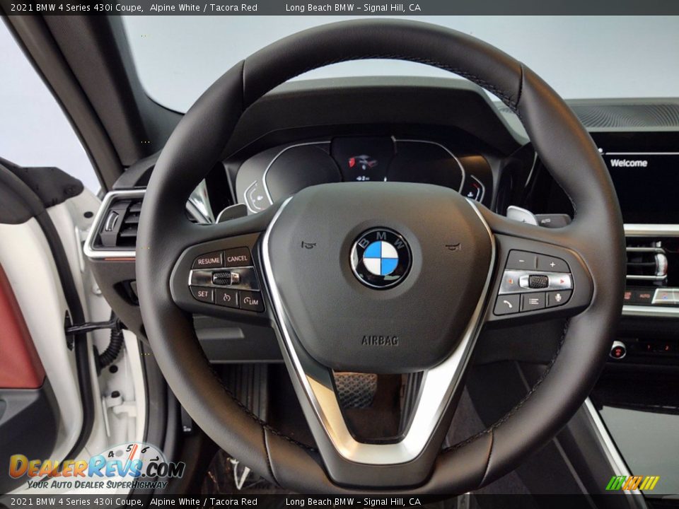 2021 BMW 4 Series 430i Coupe Steering Wheel Photo #8