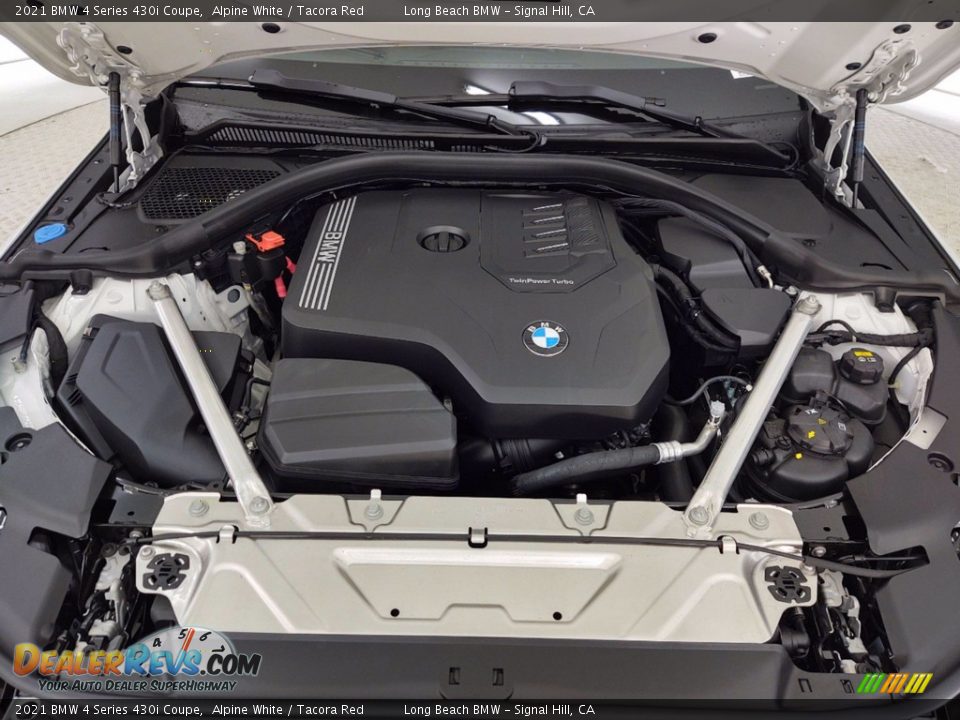 2021 BMW 4 Series 430i Coupe 2.0 Liter DI TwinPower Turbocharged DOHC 16-Valve VVT 4 Cylinder Engine Photo #19