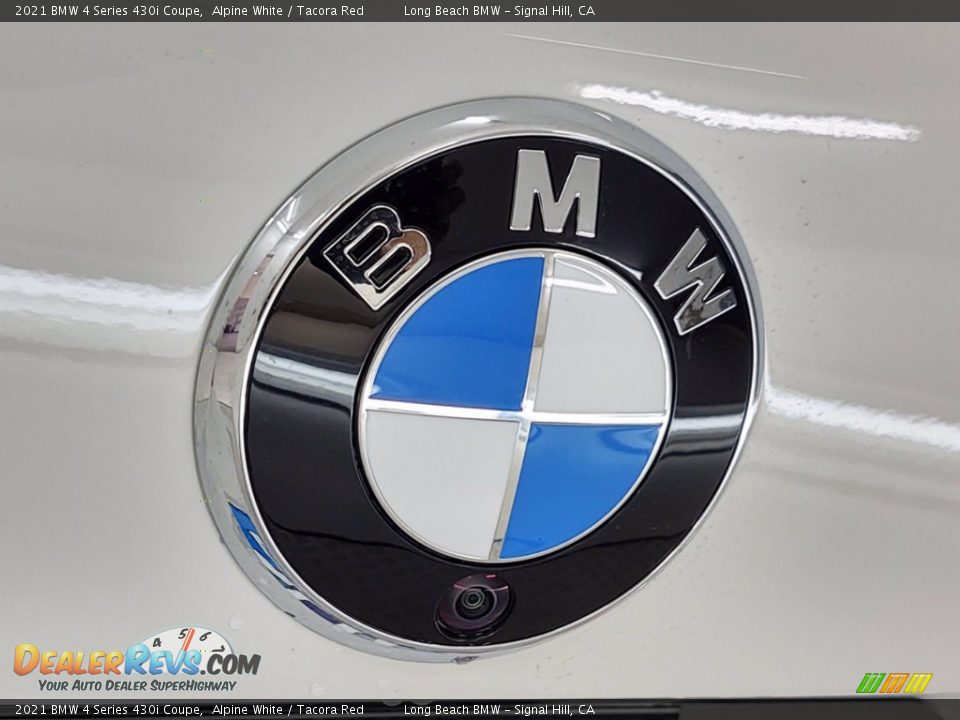 2021 BMW 4 Series 430i Coupe Alpine White / Tacora Red Photo #23