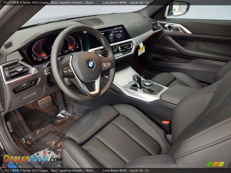 Front Seat of 2021 BMW 4 Series 430i Coupe Photo #4