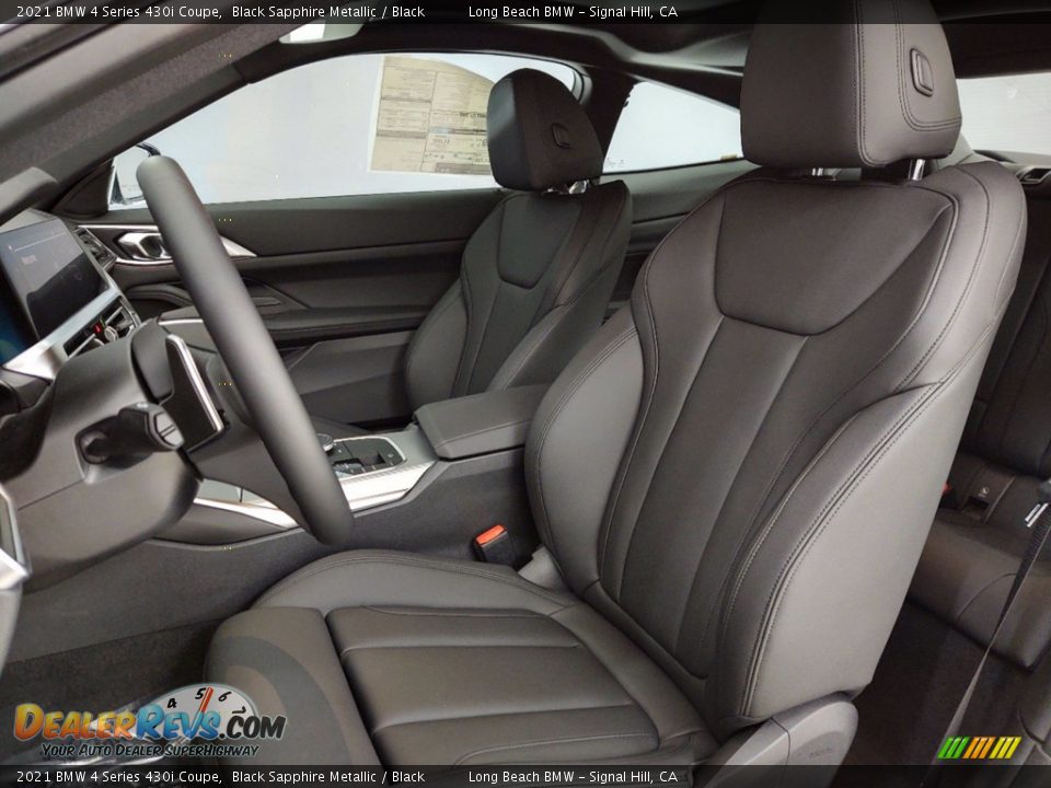 Front Seat of 2021 BMW 4 Series 430i Coupe Photo #6