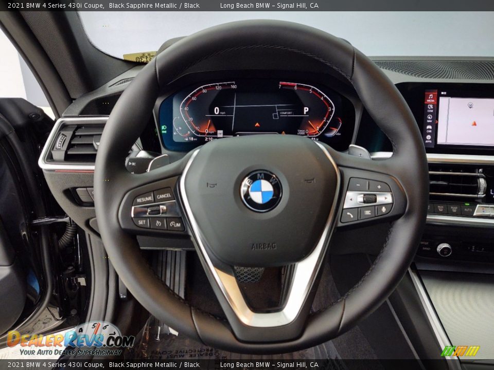 2021 BMW 4 Series 430i Coupe Steering Wheel Photo #8