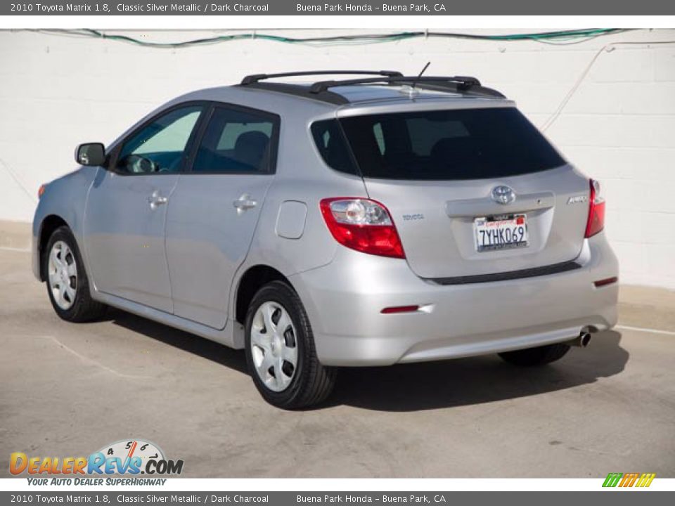 2010 Toyota Matrix 1.8 Classic Silver Metallic / Dark Charcoal Photo #2