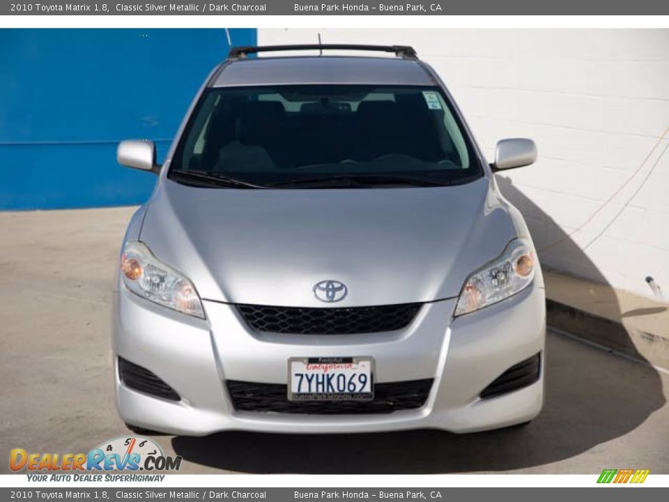 2010 Toyota Matrix 1.8 Classic Silver Metallic / Dark Charcoal Photo #7