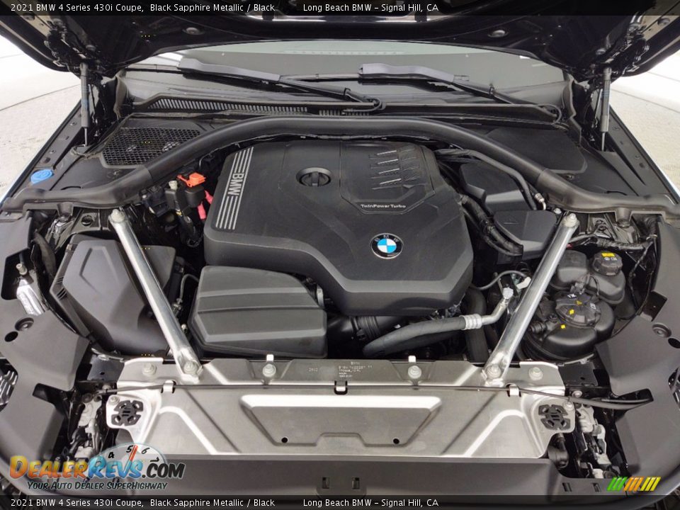 2021 BMW 4 Series 430i Coupe 2.0 Liter DI TwinPower Turbocharged DOHC 16-Valve VVT 4 Cylinder Engine Photo #19