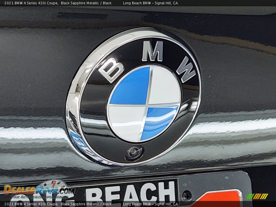 2021 BMW 4 Series 430i Coupe Black Sapphire Metallic / Black Photo #23