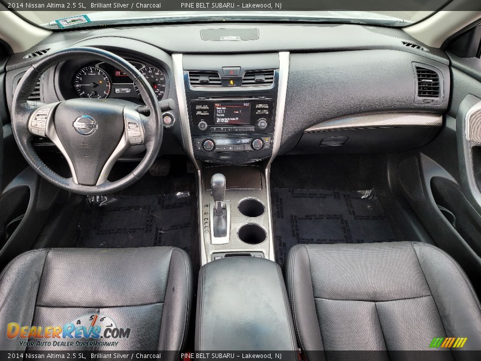 2014 Nissan Altima 2.5 SL Brilliant Silver / Charcoal Photo #6