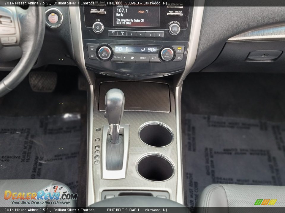 2014 Nissan Altima 2.5 SL Brilliant Silver / Charcoal Photo #9