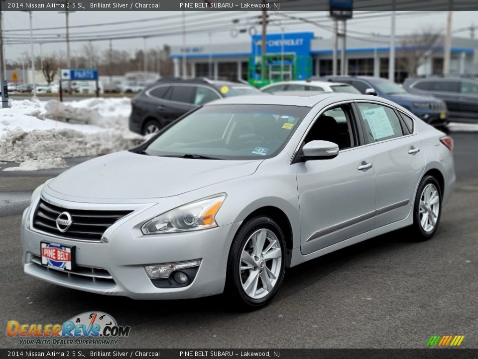 2014 Nissan Altima 2.5 SL Brilliant Silver / Charcoal Photo #15