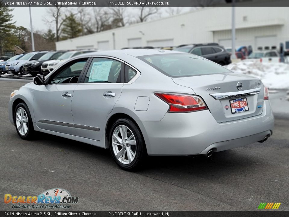 2014 Nissan Altima 2.5 SL Brilliant Silver / Charcoal Photo #17