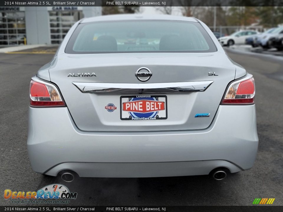 2014 Nissan Altima 2.5 SL Brilliant Silver / Charcoal Photo #18