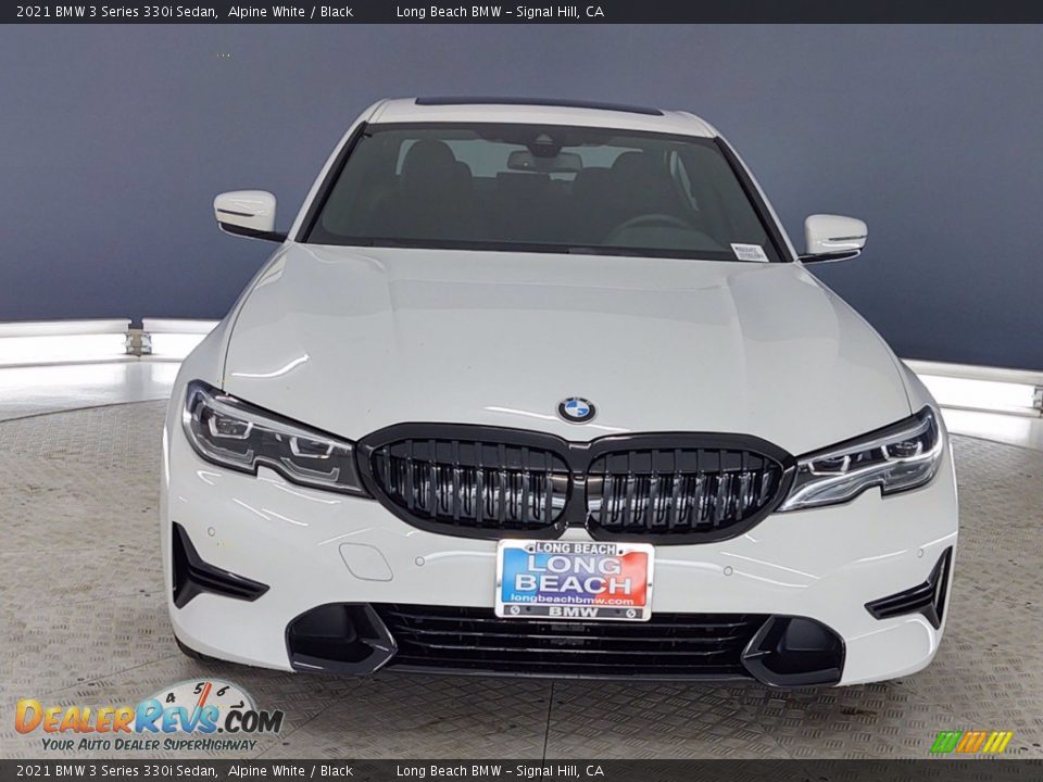 2021 BMW 3 Series 330i Sedan Alpine White / Black Photo #2